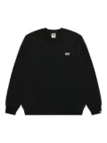AAPE BY *A BATHING APE® embroidered-logo sweatshirt - Black