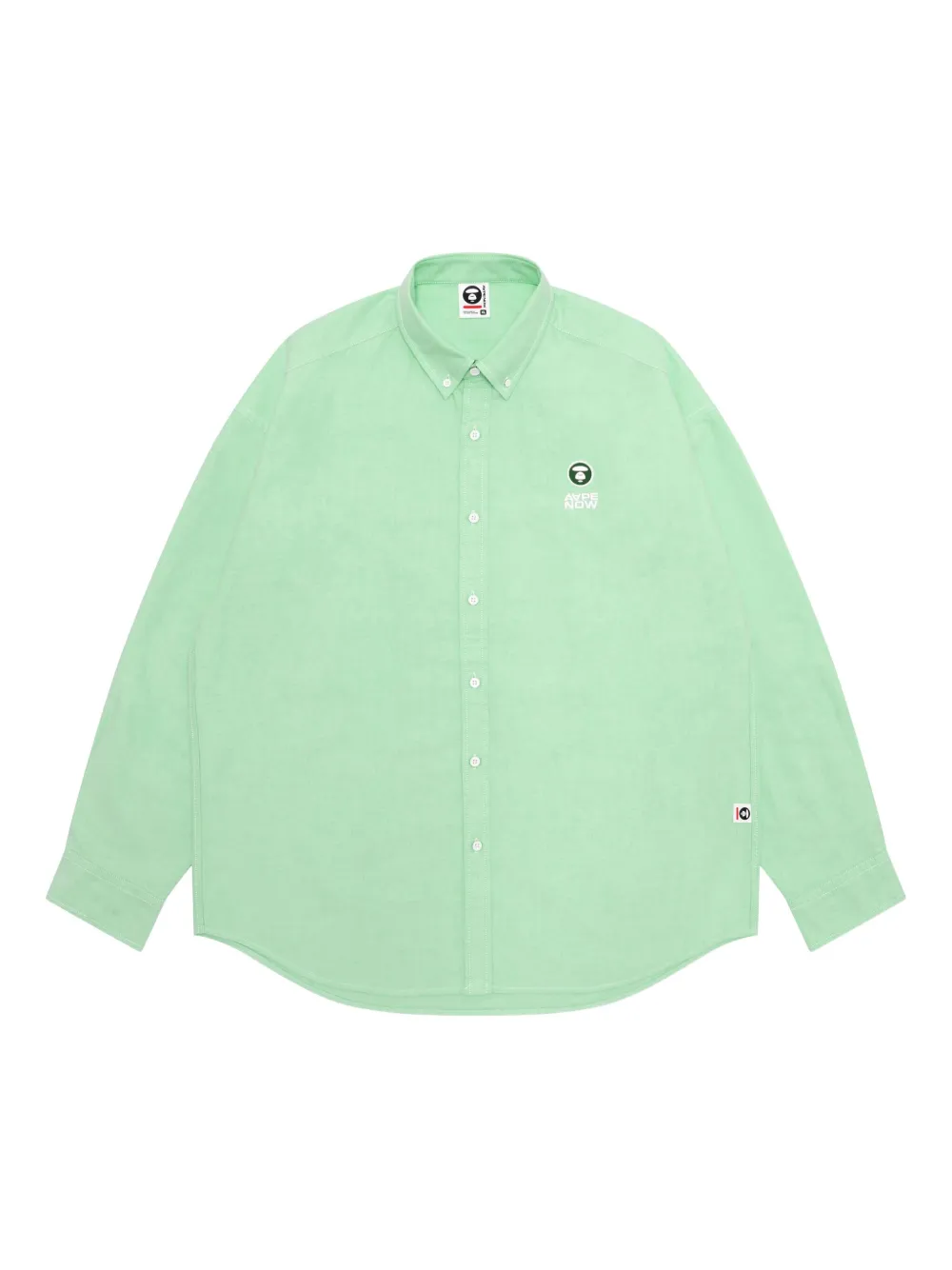 logo-embroidered shirt