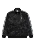 AAPE BY *A BATHING APE® logo-lettering bomber jacket - Black