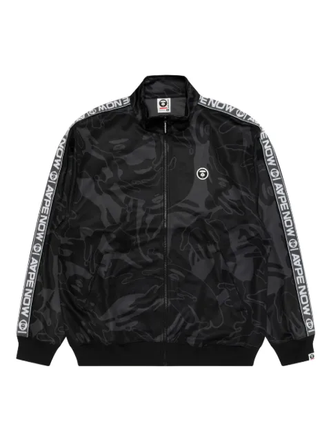 AAPE BY *A BATHING APE® logo-lettering bomber jacket