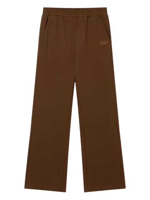 CHOCOOLATE embroidered-logo track pants