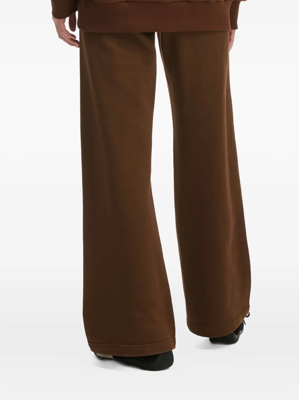 Chocoolate Embroidered-logo Track Pants In Brown