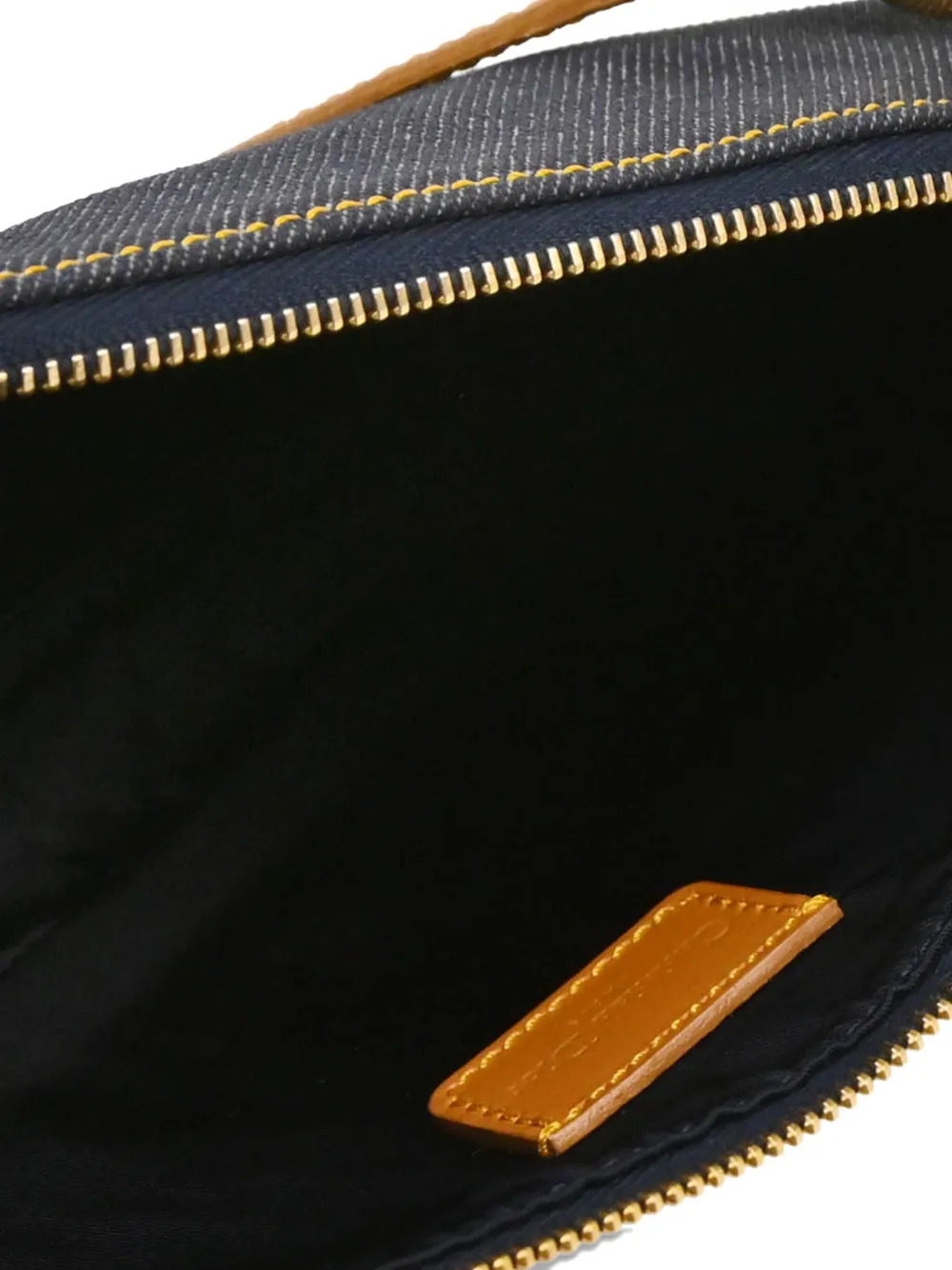 Christian Dior Pre-Owned 2001 サドル デニムハンドバッグ