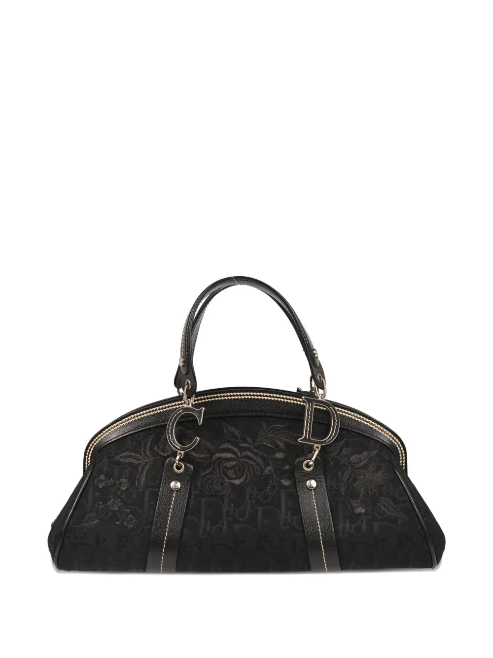 Christian Dior Pre-Owned 2005 トロッター ハンドバッグ - ブラック Christian Dior Pre-Owned 2005 トロッター ハンドバッグ - ブラック
