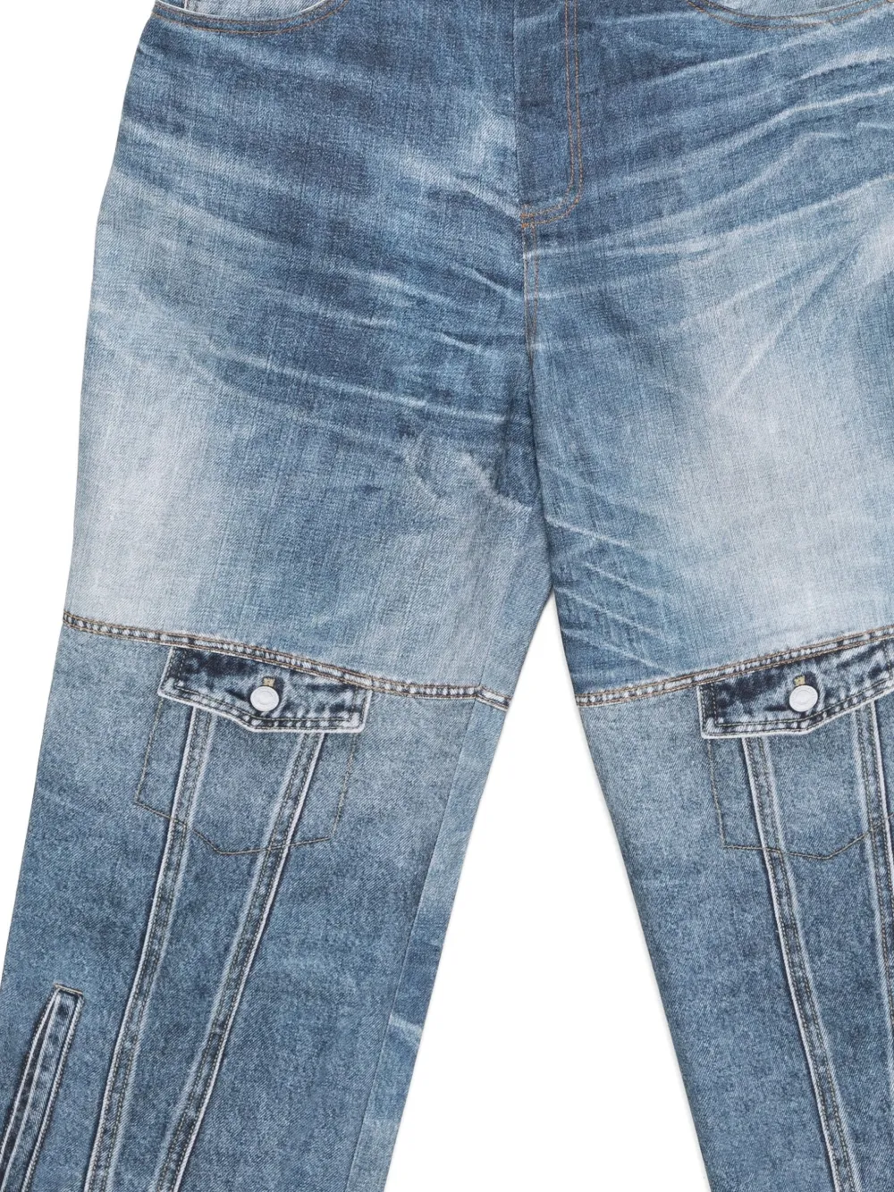 Andersson Bell Jeans met print Blauw