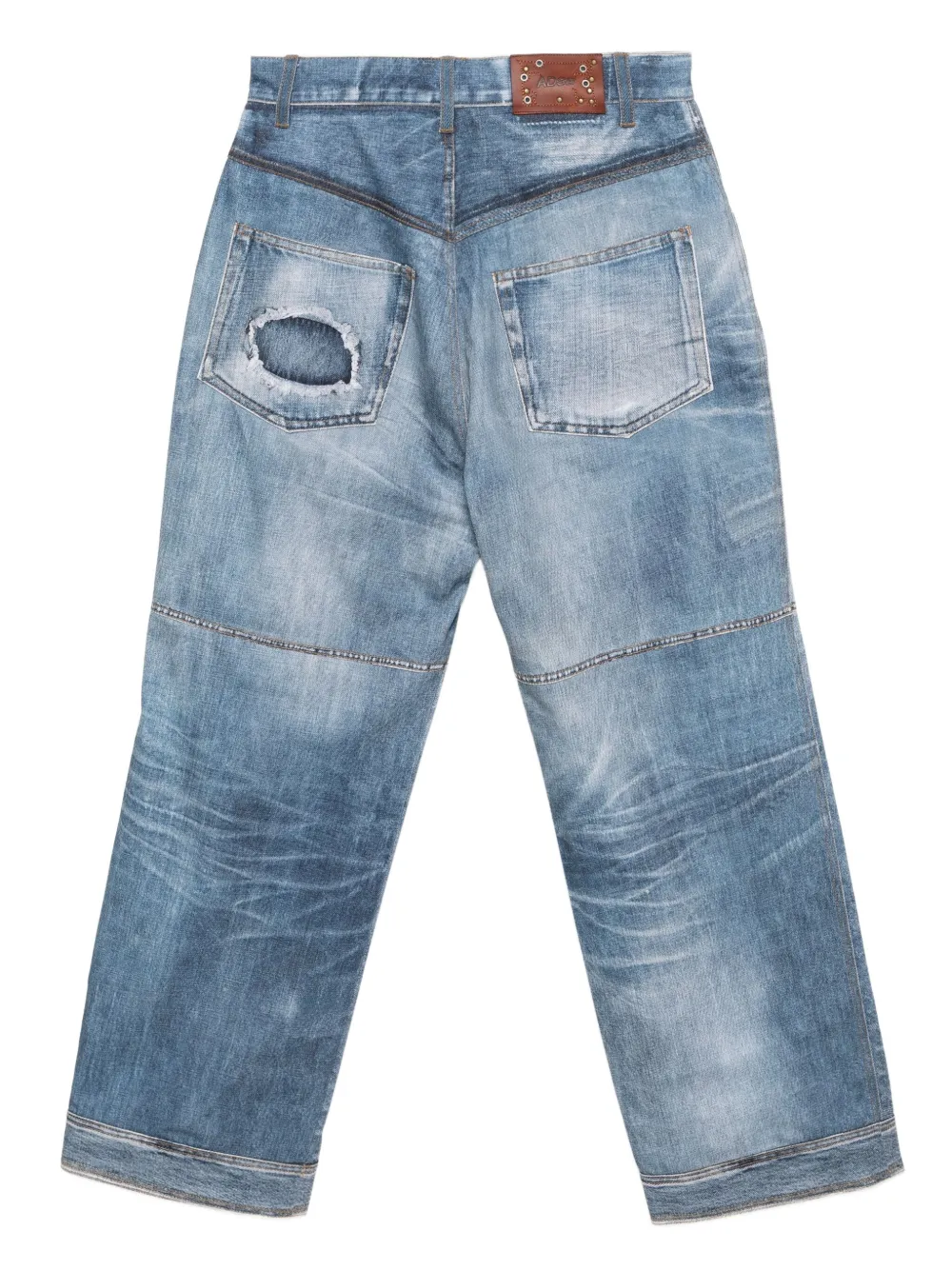 Andersson Bell Jeans met print - Blauw