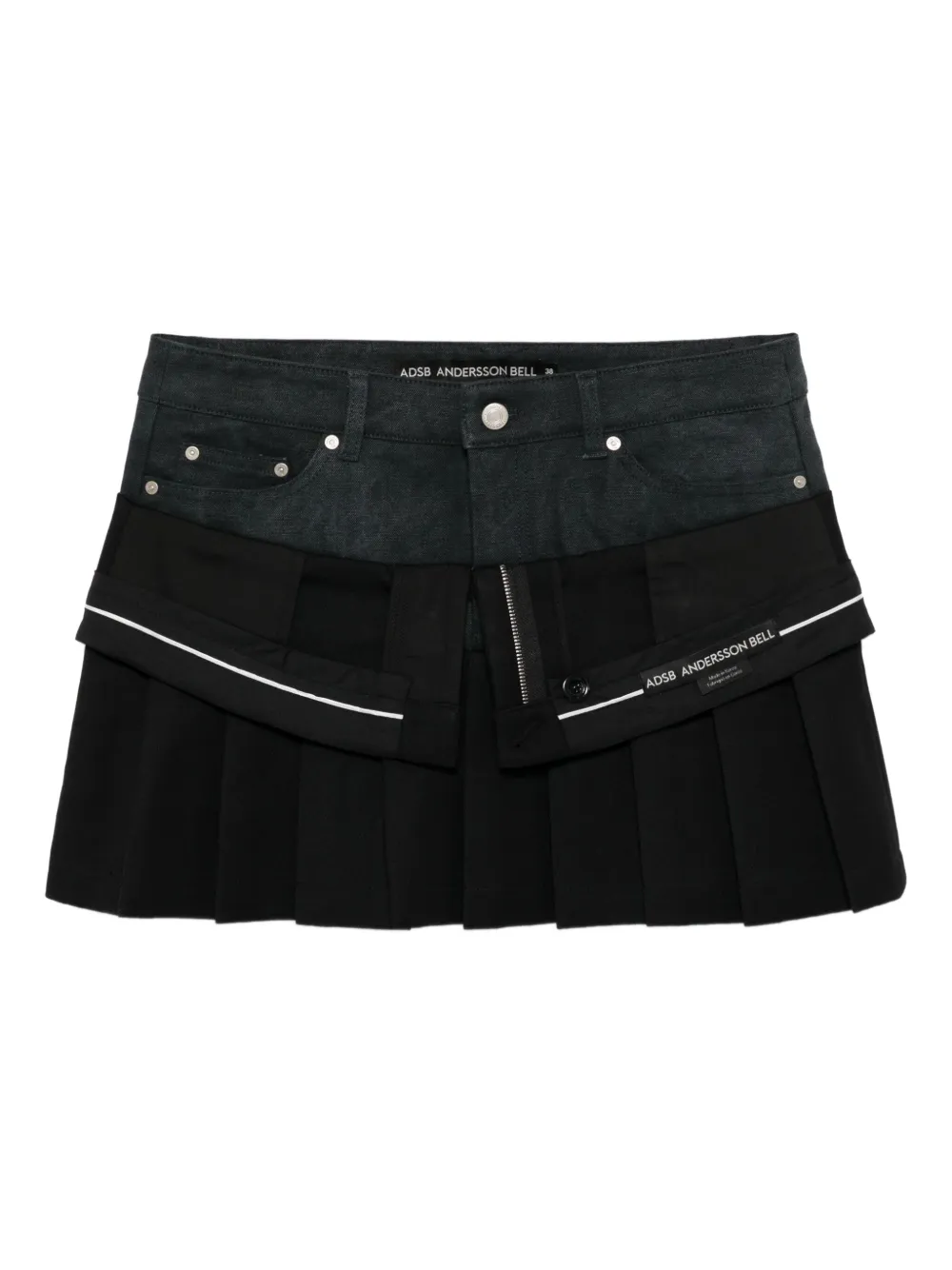Andersson Bell patchwork skirt | Black | Image 1