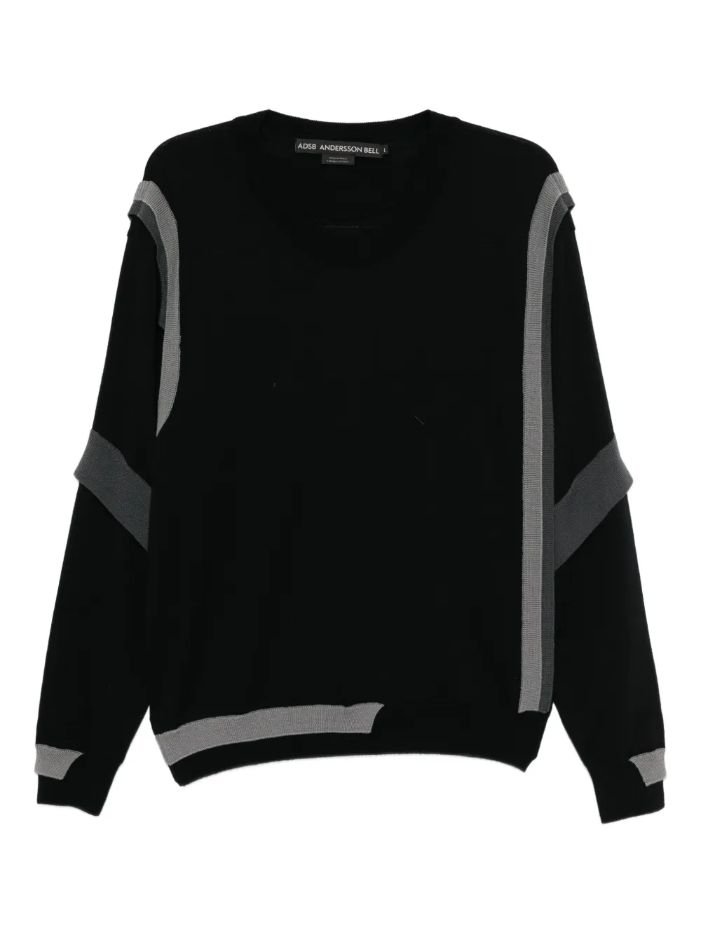 Andersson Bell layered jumper | Black | Image 1