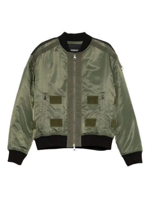 Andersson Bell layered washed bomber jacket