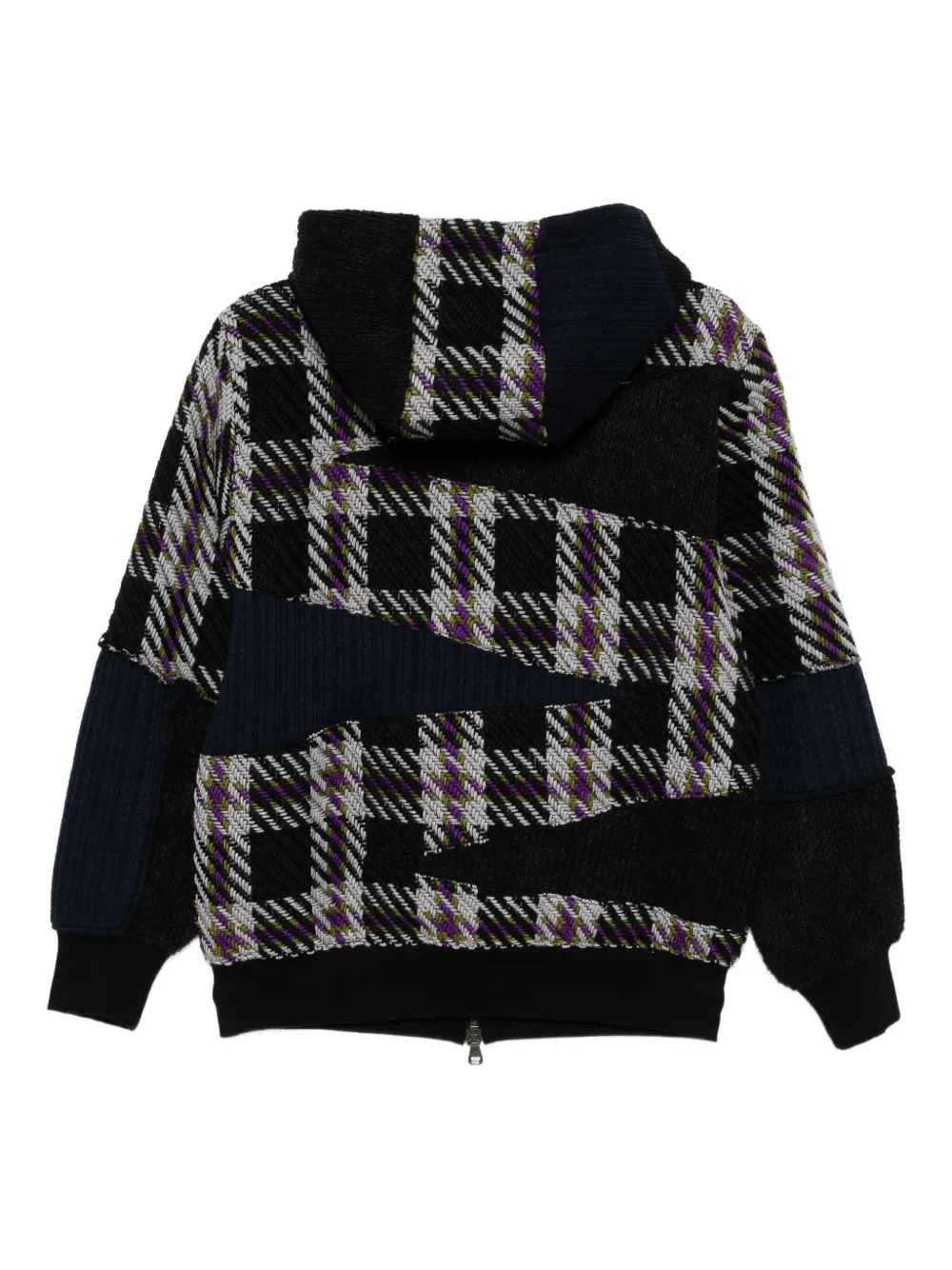 Andersson Bell patchwork hood zip-up jacket | Hooded Jackets | Image 2