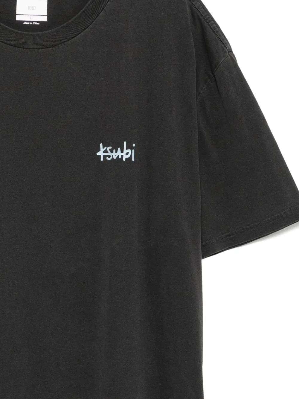 Ksubi Katoenen T-shirt Grijs