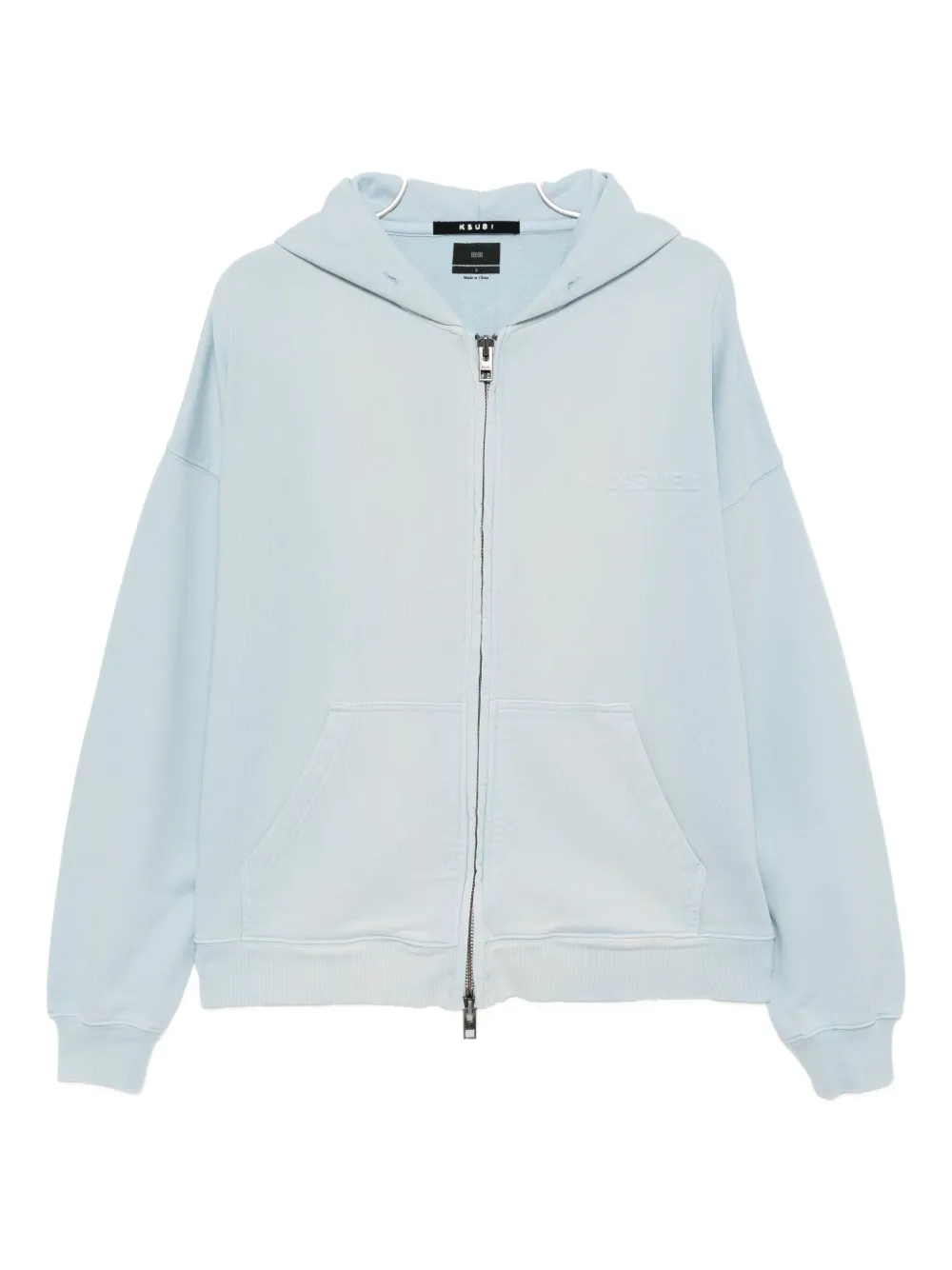 Ksubi Felpa in cotone con cappuccio - Blu