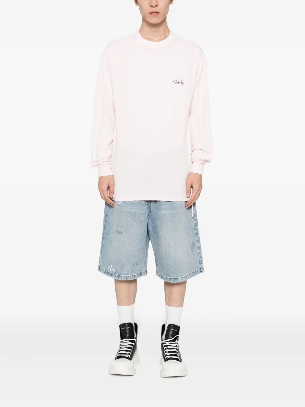 Ksubi Maxx Painter denim shorts - Blauw