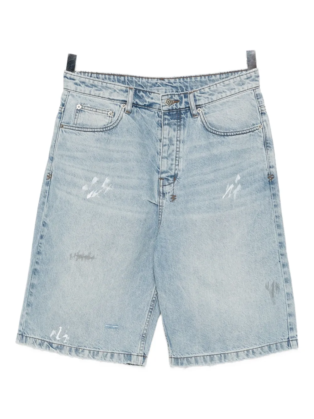 Ksubi Shorts denim Maxx Painter - Blu