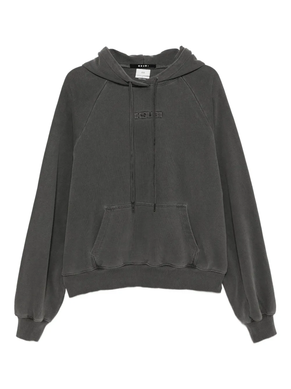 Ksubi Cotton Hoodie In Gray