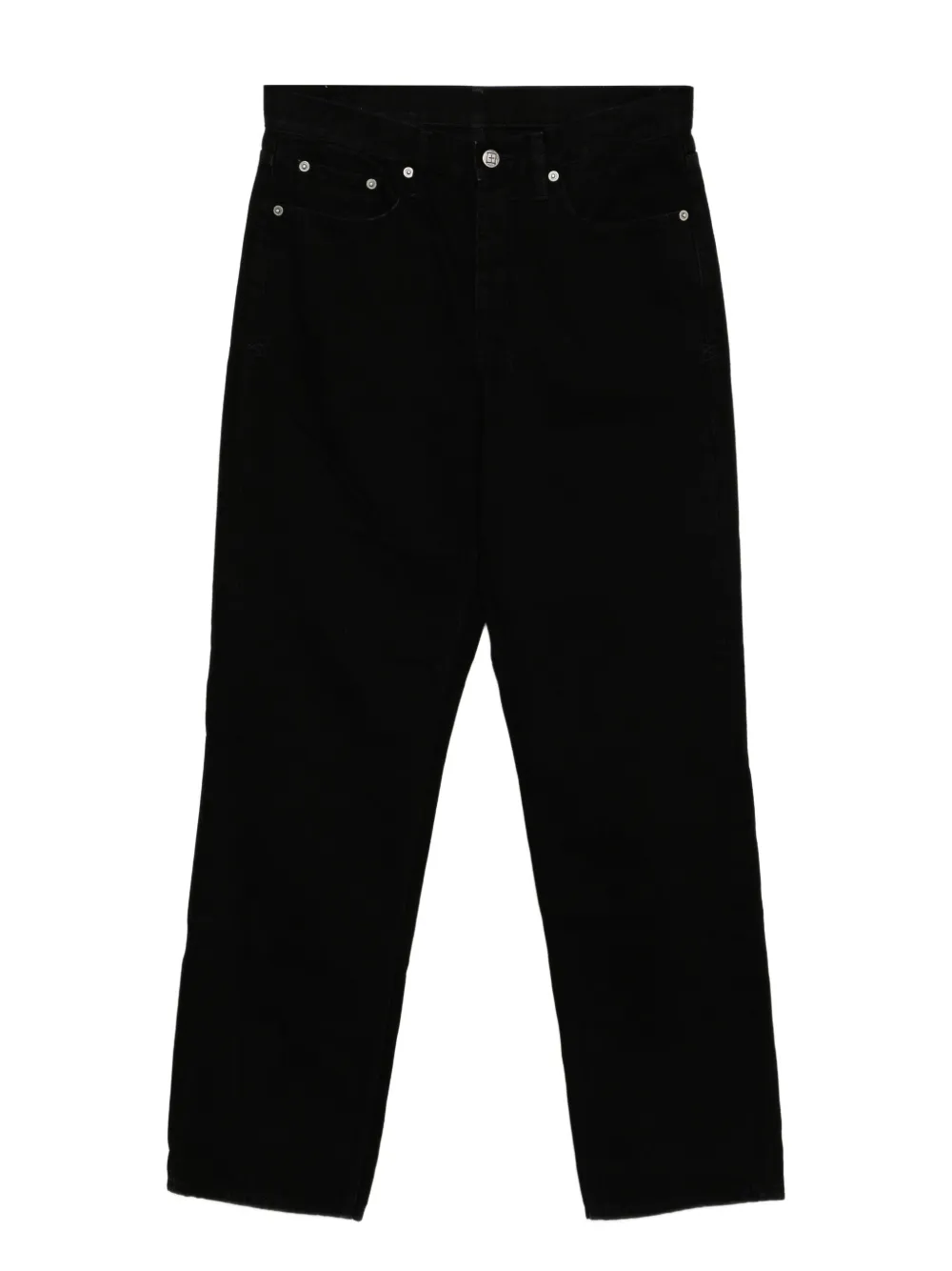 Ksubi Embroidered-patch Jeans In Black
