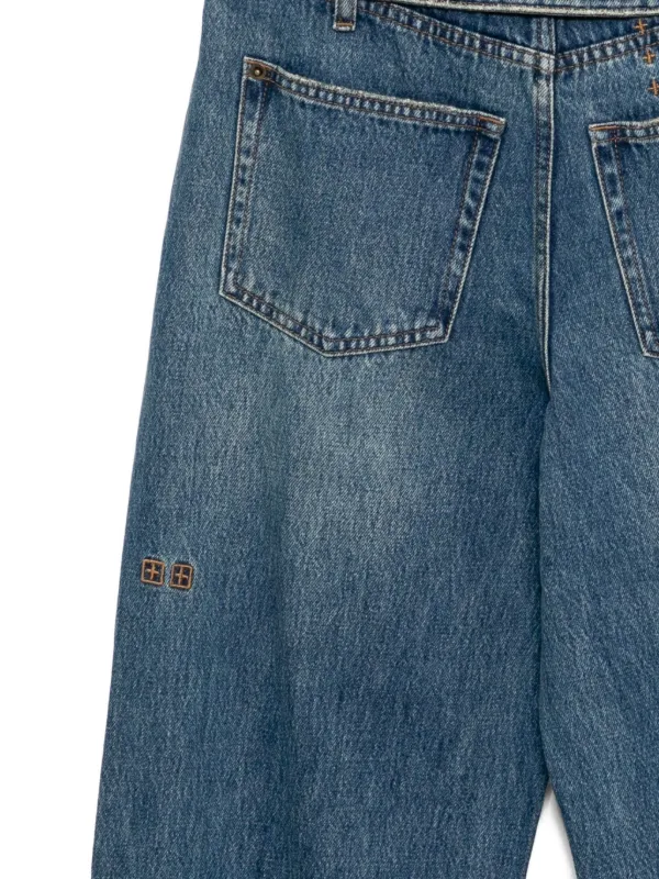 Ksubi low rider flip aged jeans