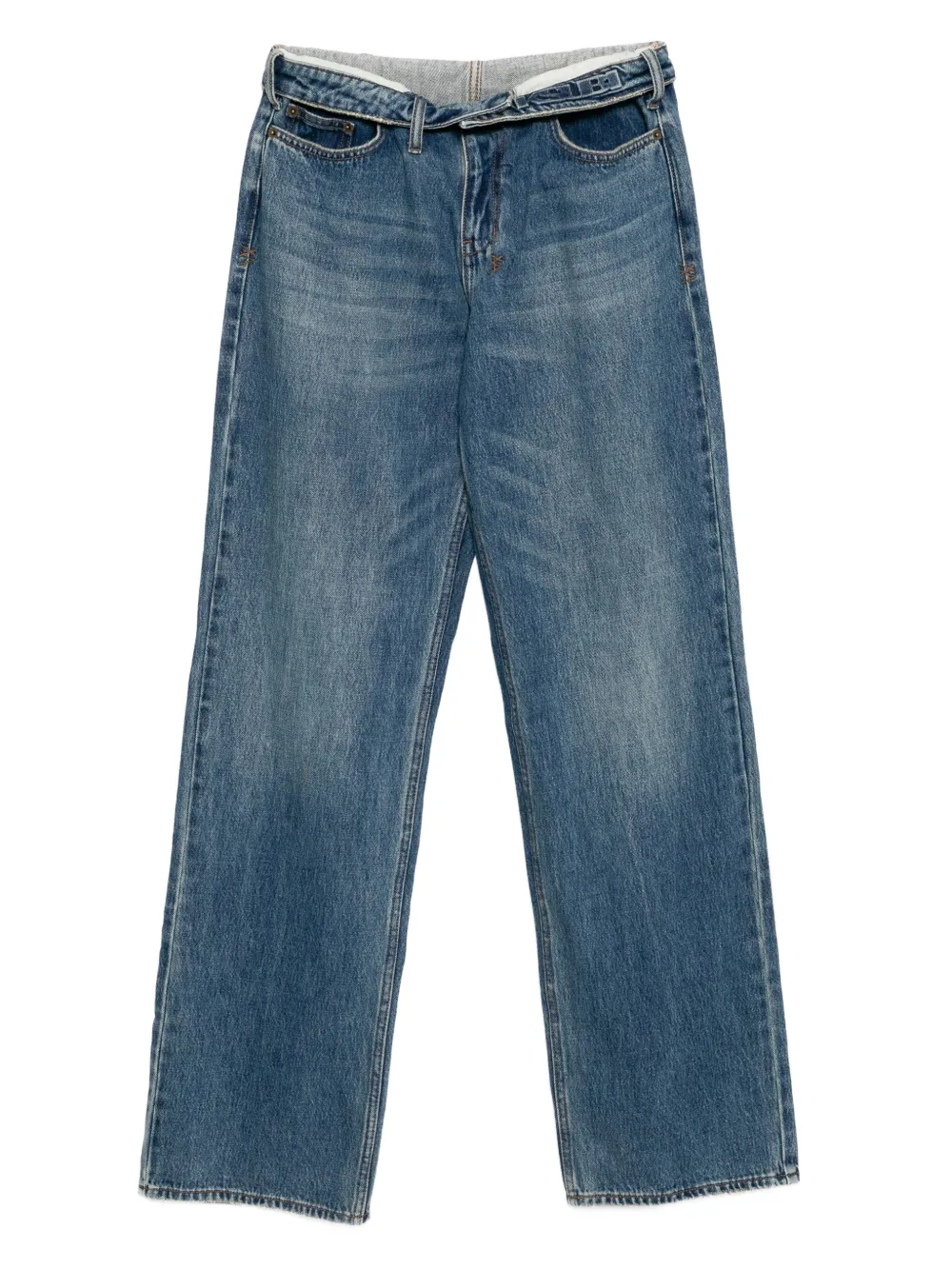 Ksubi low rider flip aged jeans | Blue | Image 1