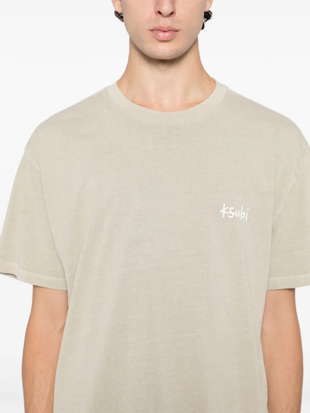 Ksubi Allday Biggie Ss T-shirt Beige