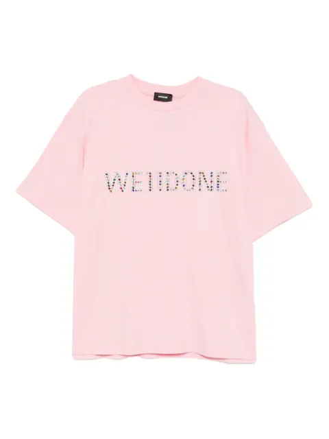 We11done logo-print T-shirt