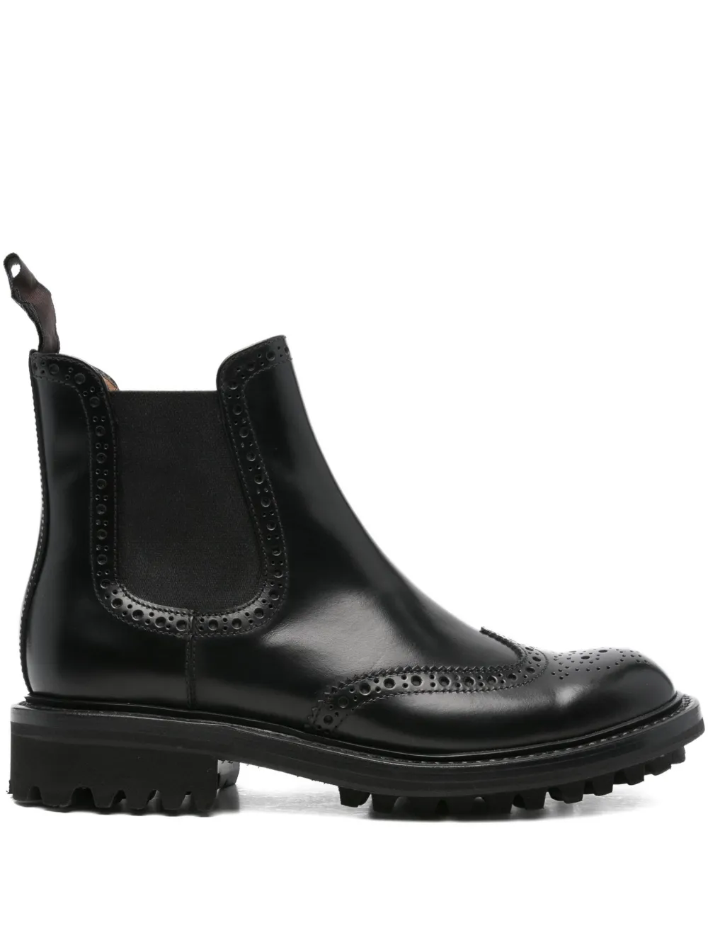 Church's leather chelsea boots Black