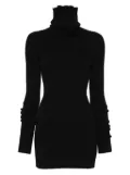 Rick Owens ribbed turtleneck sweater - Black