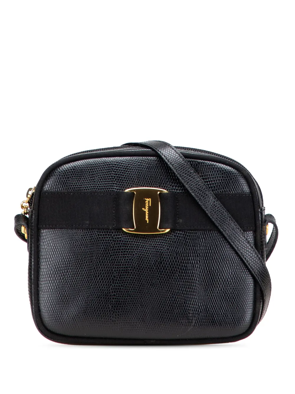 2010-2025 Embossed Lizard Leather Vara crossbody bag