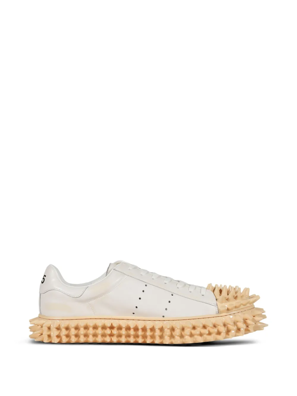 Doublet spike-embellished lace-up sneakers White