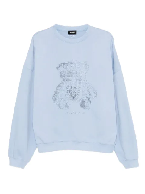 We11done coding-teddy sweatshirt