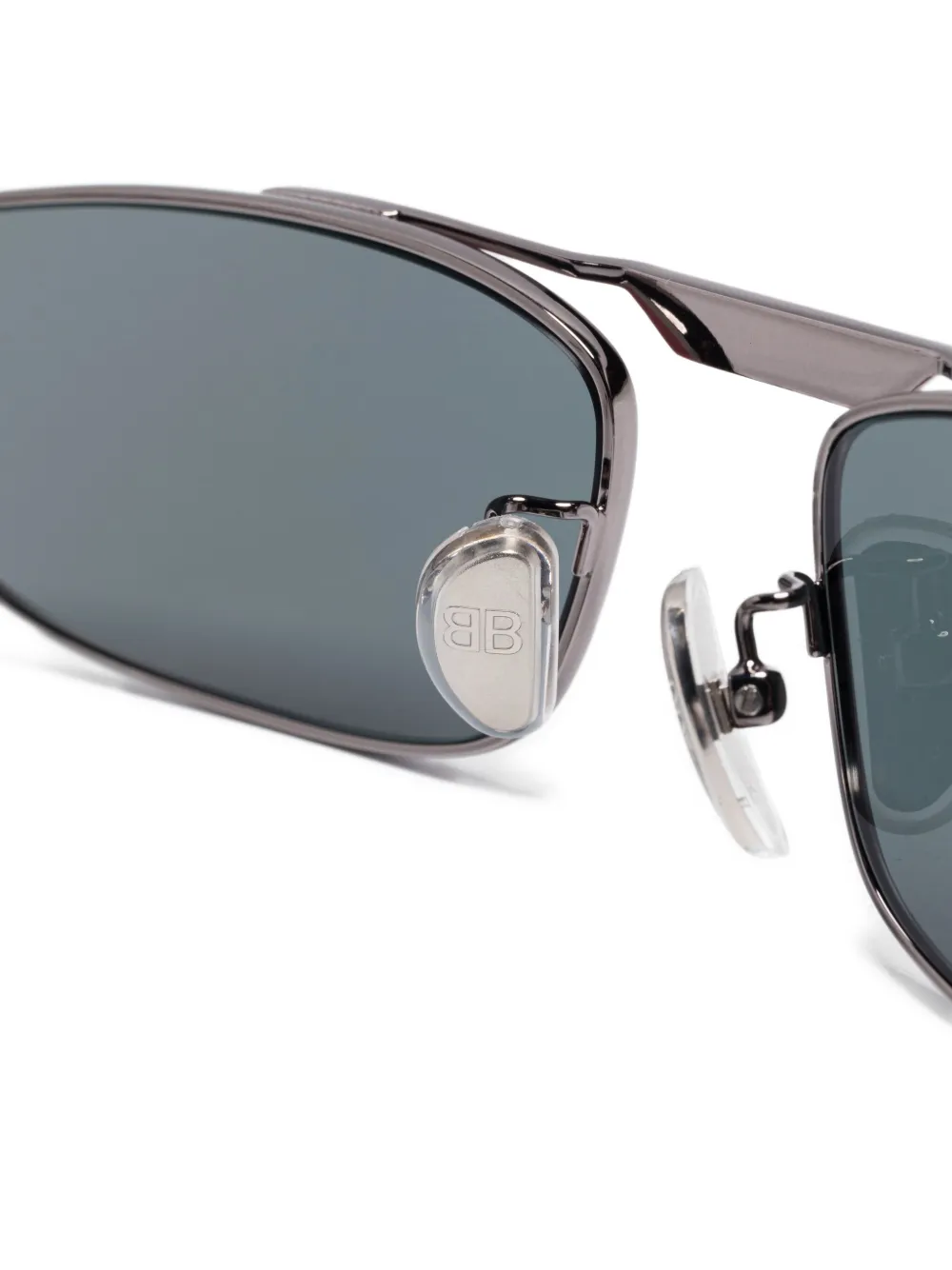 Balenciaga Eyewear rectangle-frame sunglasses Grijs