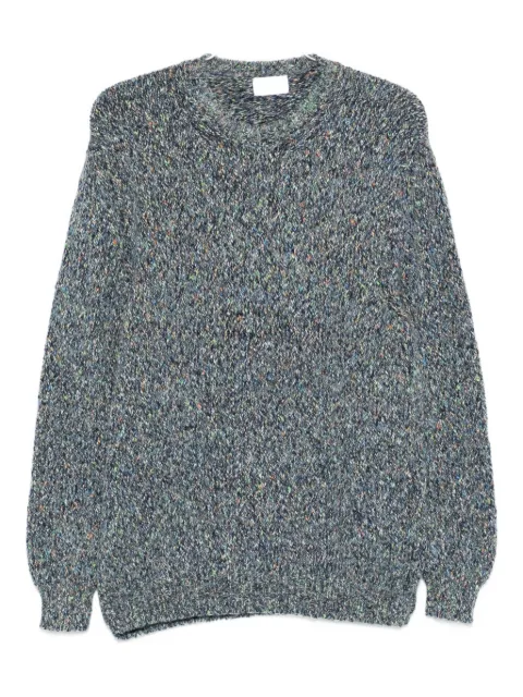 SCAGLIONE speckled crew-neck sweater
