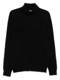 SCAGLIONE turtleneck merino-blend sweater - Black