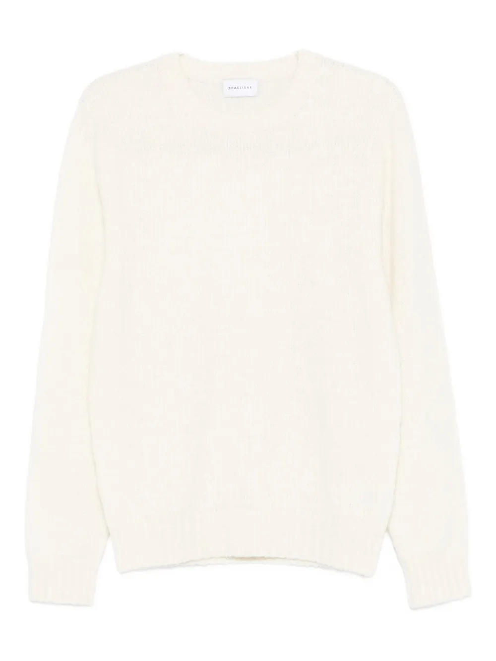SCAGLIONE ribbed merino-blend sweater | Neutrals | Image 1