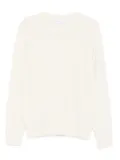 SCAGLIONE ribbed merino-blend sweater - Neutrals