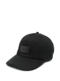 FENDI logo-plaque baseball cap - Black