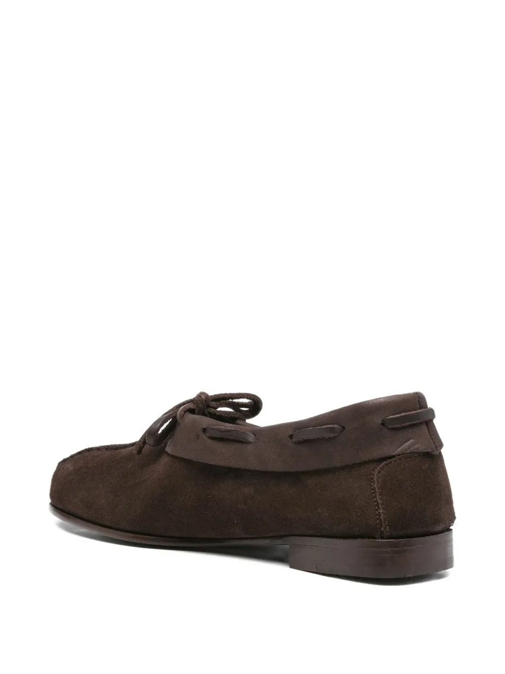 Hereu lace-up suede boots Brown