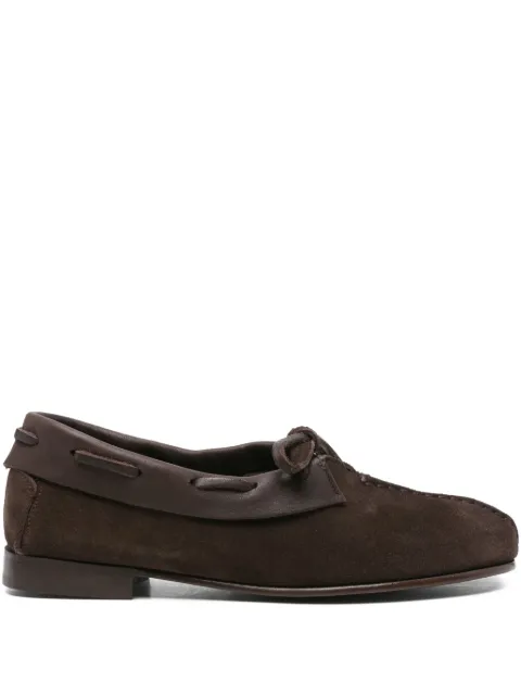 Hereu lace-up suede boots