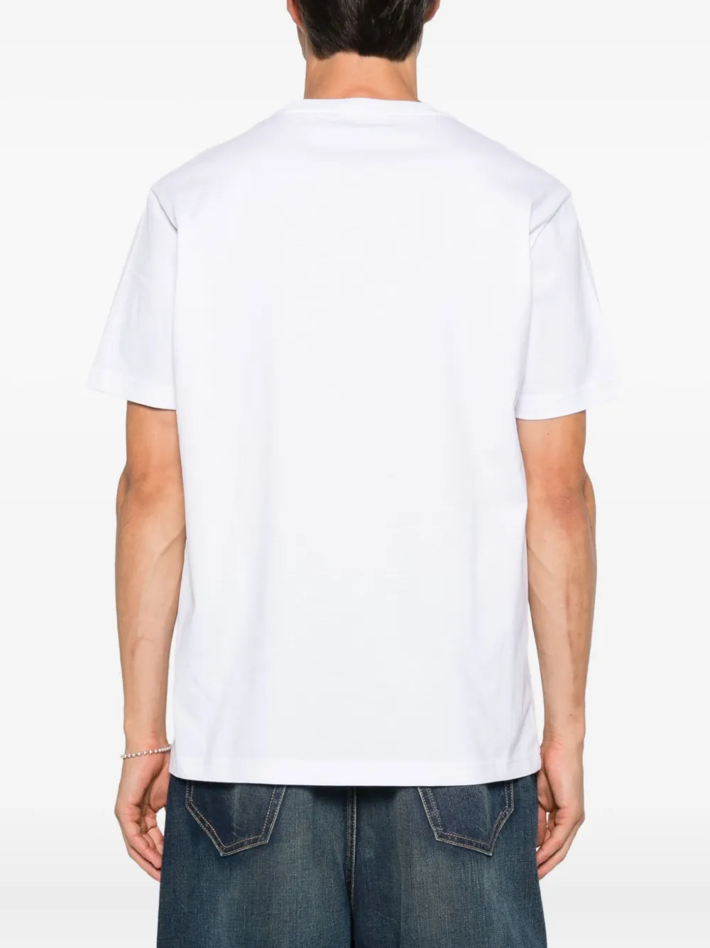 Iceberg graphic-print cotton T-shirt Wit