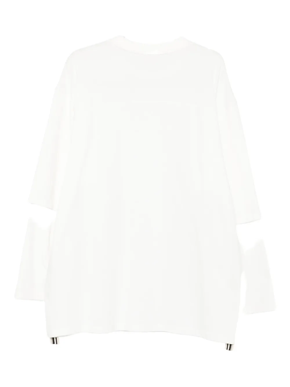 MORDECAI layered zip-detail T-shirt | T-Shirts | Image 2
