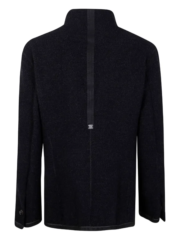 Isaac Sellam Experience ボタン テクスチャード ジャケット