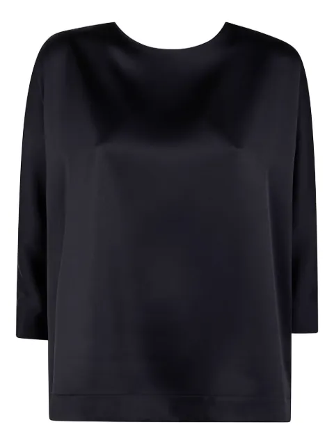 DRHOPE button-fastening satin shirt