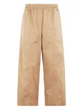 Weekend Max Mara Milva elastic-waist straight-leg trousers - Neutrals