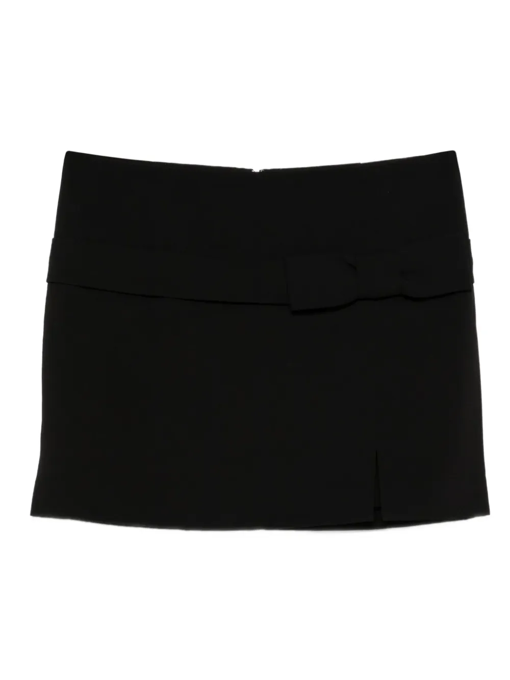TWINSET bow-detail mini skirt Zwart