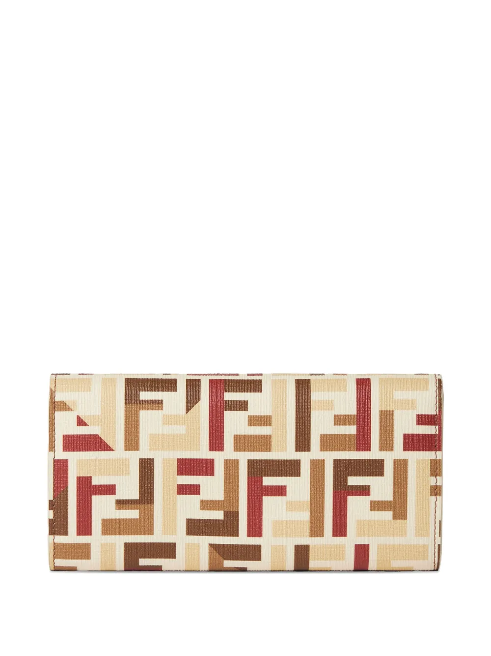FENDI FF-pattern chain mini bag Beige