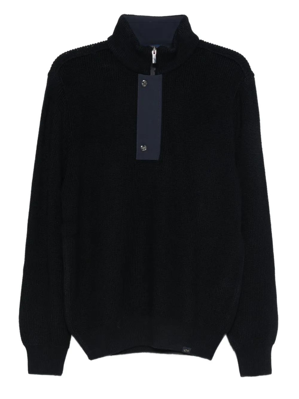 Paul & Shark half-zip sweater | Blue | Image 1