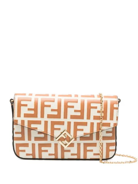 FENDI FF Diamonds flap crossbody bag