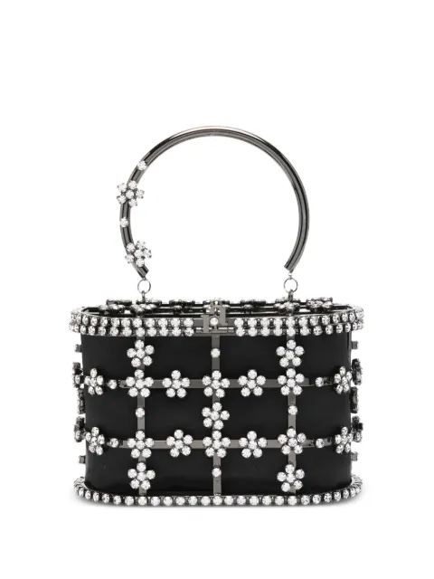 Rosantica mini Holli crystal-embellished top-handle tote bag