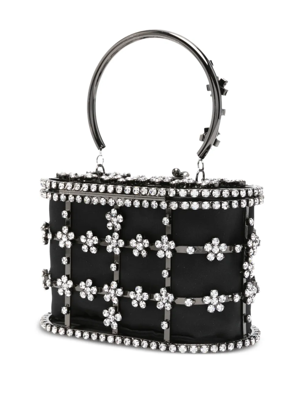 トートバッグ Rosantica Mini Holli Bag Rosantica Mini Holli crystal-embellished top-handle Tote Bag