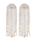 Rosantica crystal-embellished drop earrings - Gold