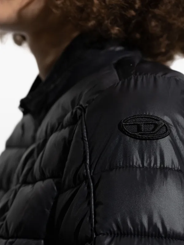 Diesel キルティング ジャケット | ブラック | FARFETCH JP